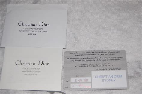 fake dior bikini|christian dior authenticity card.